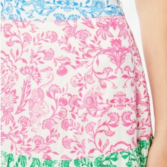 NWT Roller Rabbit Aitona Carlisa Maxi High Waisted Skirt Cottagecore Hippie S - Picture 2 of 10